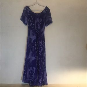 Purple Maxi Dress by Phool sz L